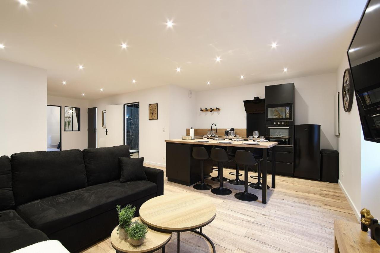 Le Contemporain Apartment Saint-Laurent-sur-Saone Bagian luar foto