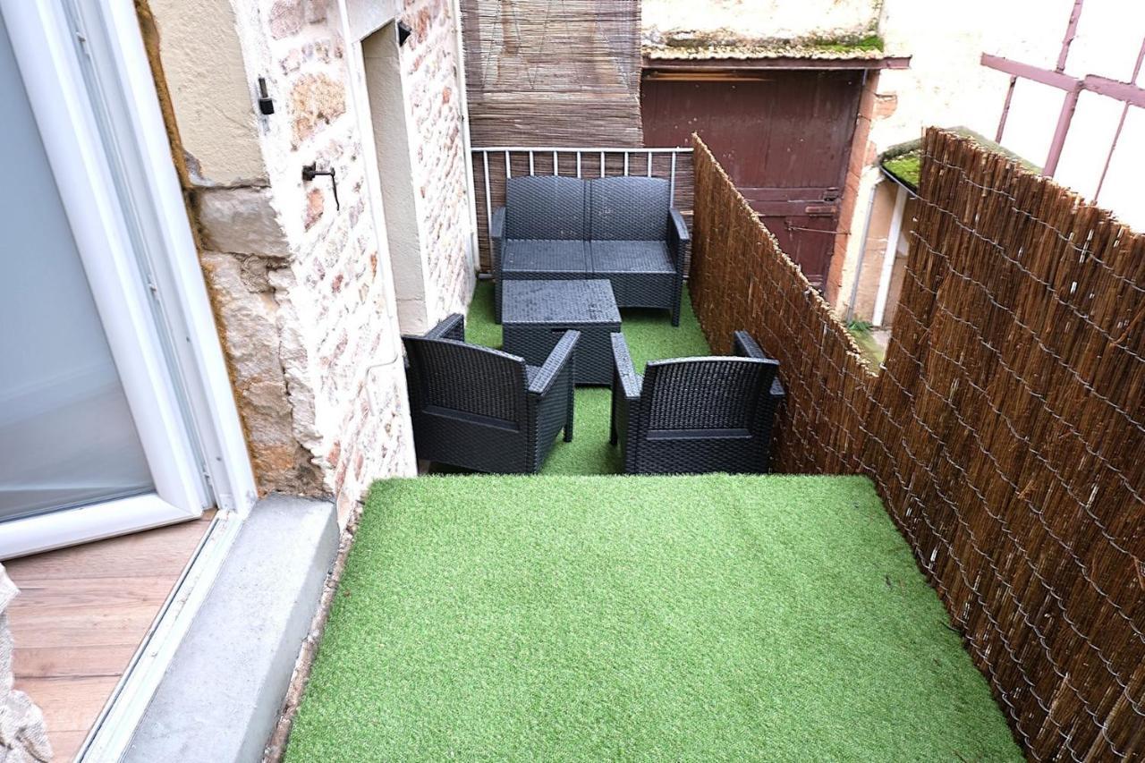 Le Contemporain Apartment Saint-Laurent-sur-Saone Bagian luar foto