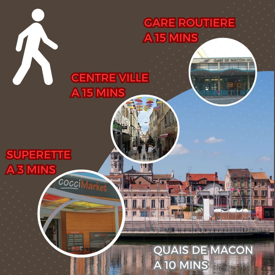 Le Contemporain Apartment Saint-Laurent-sur-Saone Bagian luar foto
